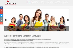 Oksanaschooloflanguages.com